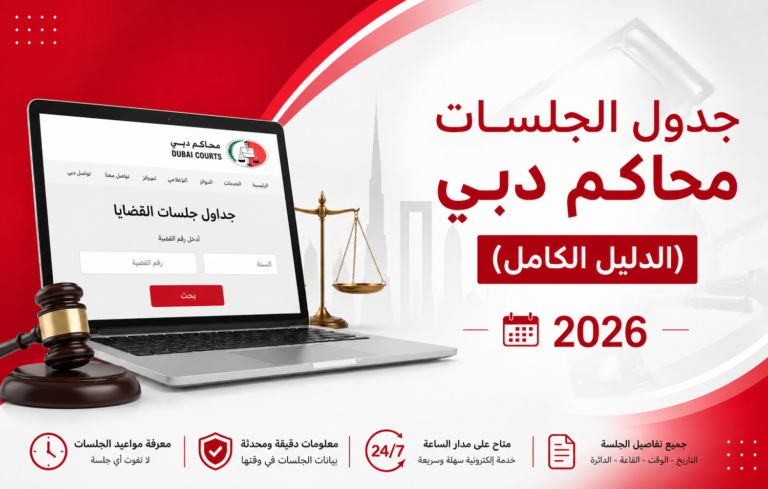 جدول الجلسات محاكم دبي